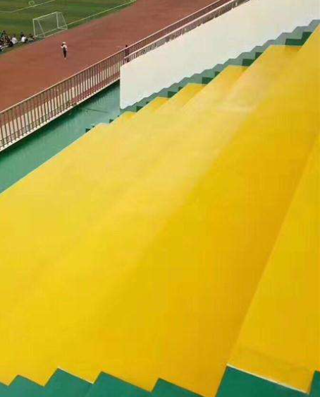 宜宾球场台阶翻新修补改造